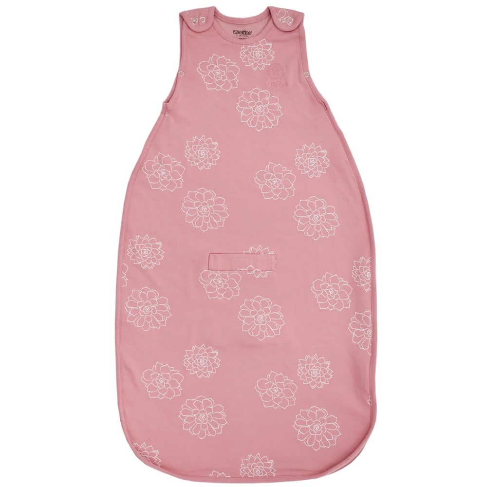 Woolino 4 Season® Ultimate Baby Sleep Bag, Merino Wool, 2M - 2 Years, Succulent